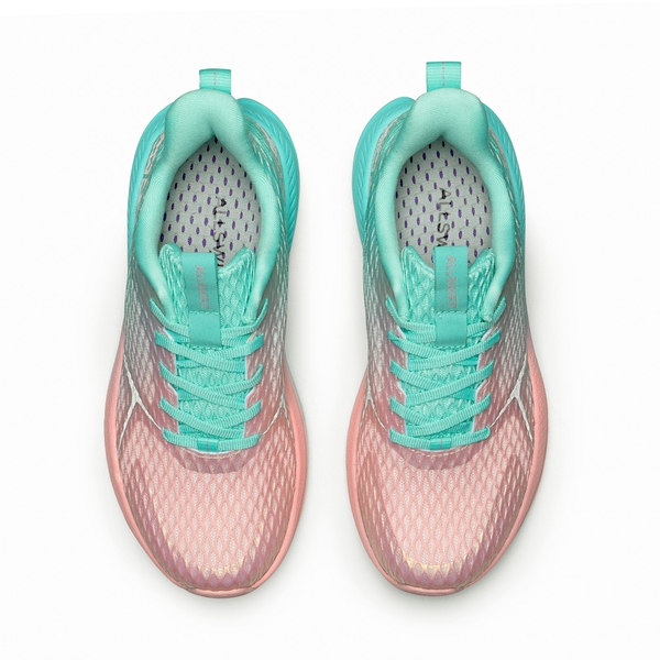 [ALLSWIFIT 1.0] Women's Mesh Athleisure Sneakers - MINT GREEN-PINK - 2